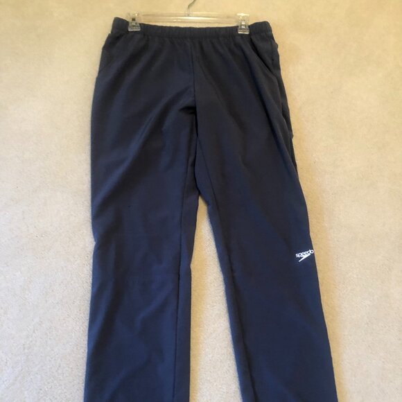 Ladies' Speedo dark blue work-out pants size medium - Picture 1 of 8
